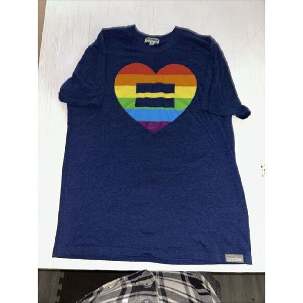 TIPSY ELVES PEACE PRIDE SHIRT‎ Men's Size Medium
